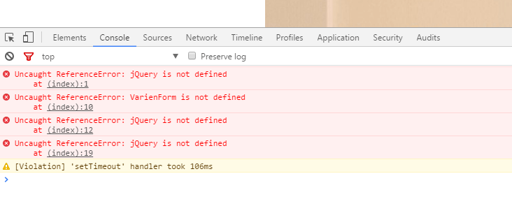 Comment résoudre l'erreur “jQuery is not defined” ?