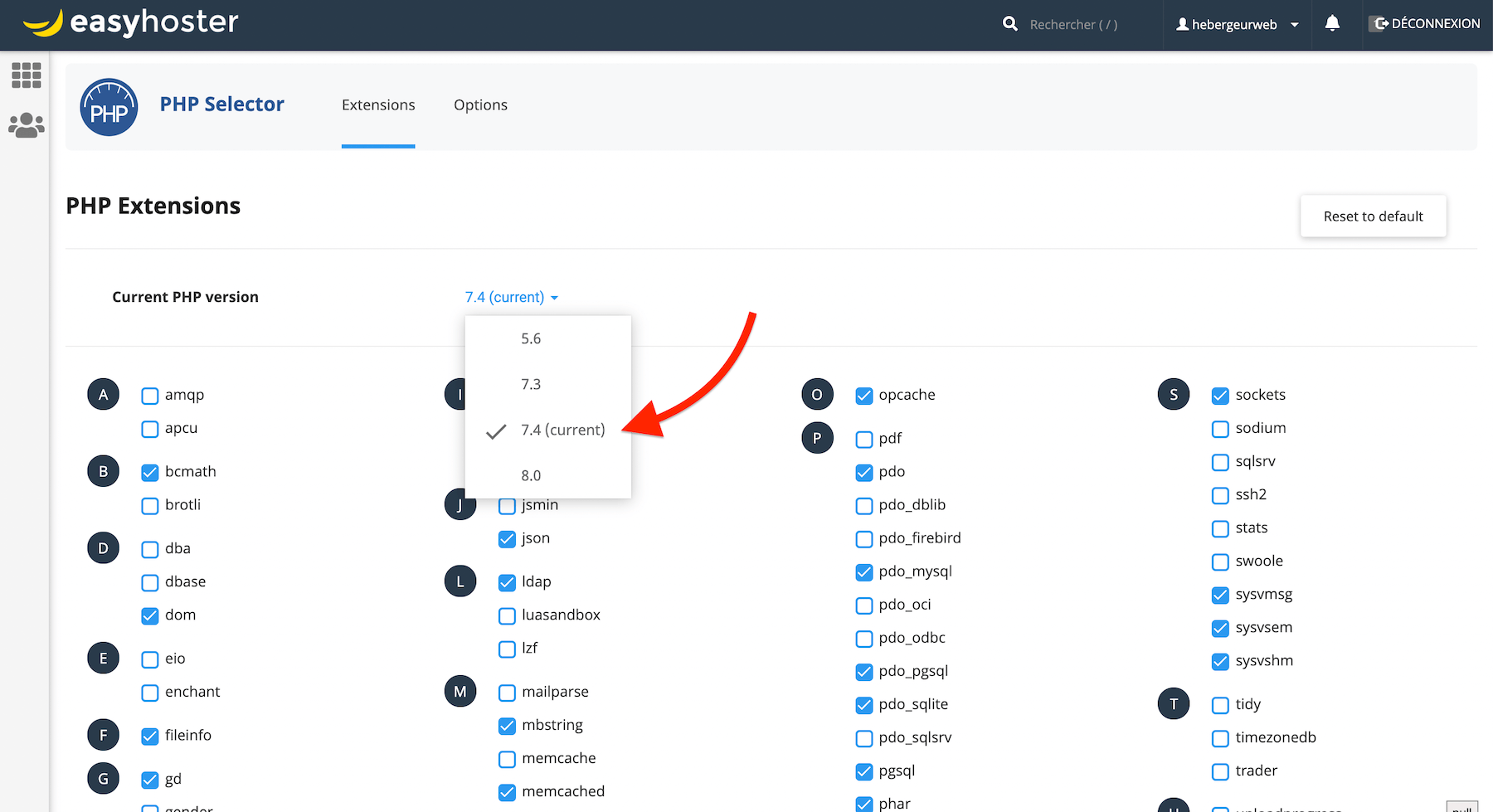 Comment changer de version de PHP chez un hébergeur WordPress de qualité ?