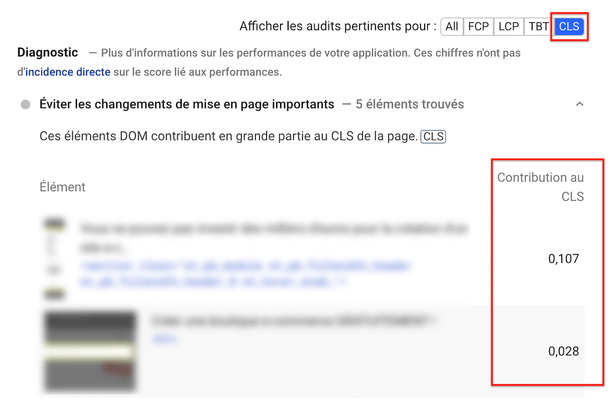 Indexation Google : corriger le CLS sur WordPress