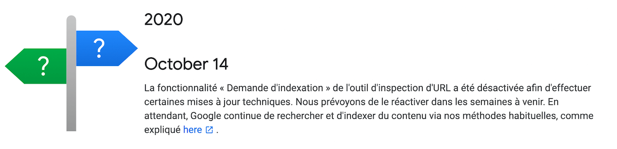 Comment forcer l'indexation Google d'un contenu ?