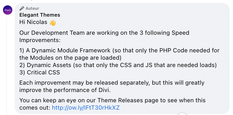 Le thème WordPress Divi est-il rapide ?