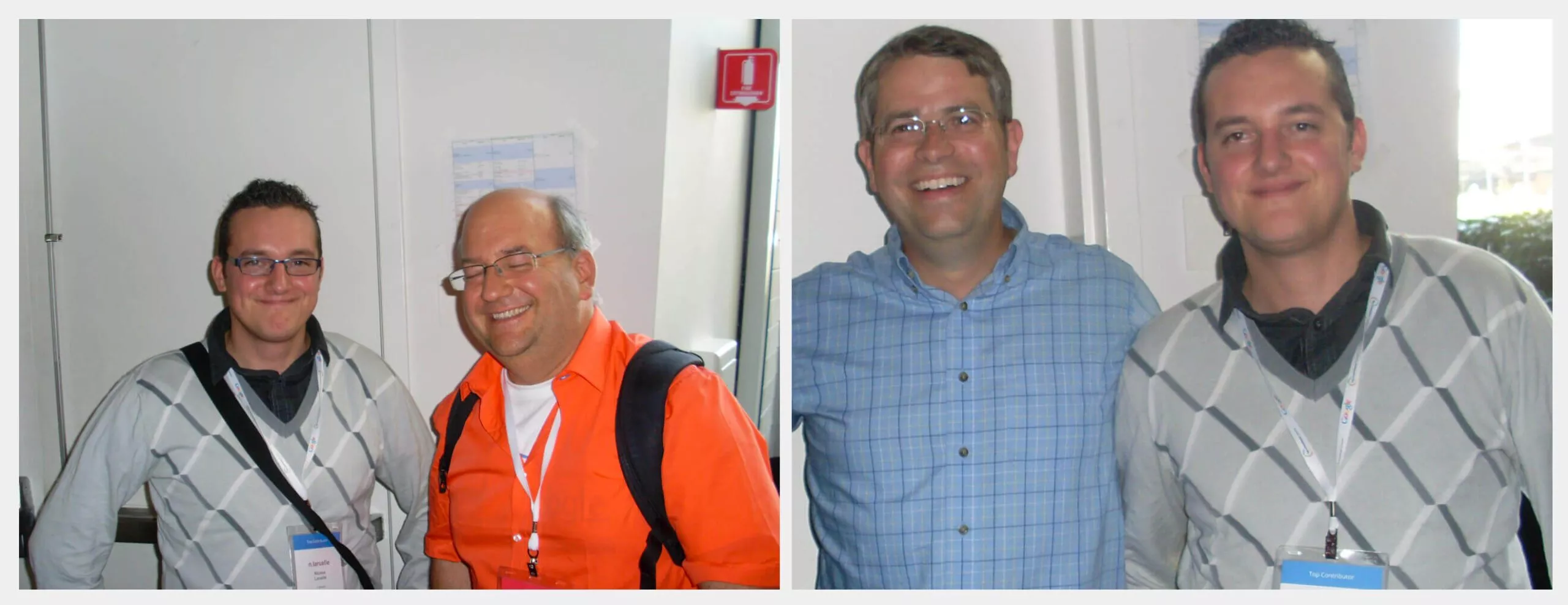 Nicolas Laruelle avec Matt Cutts et John Mueller
