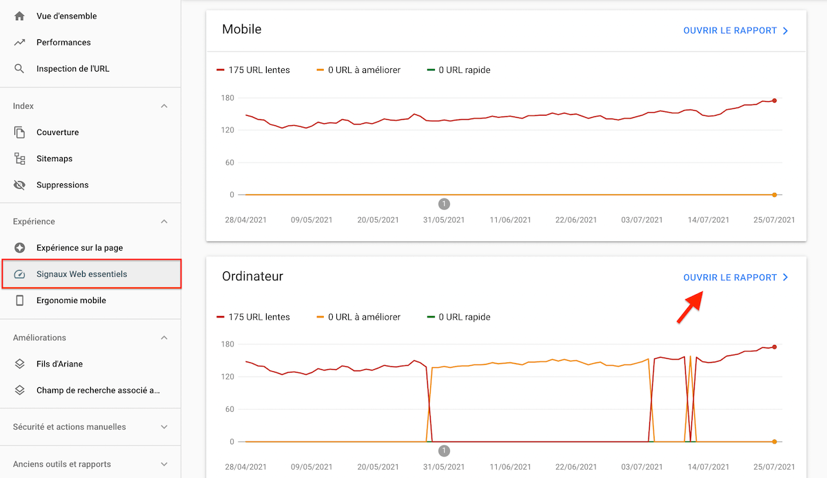 Surveiller la vitesse de chargement de votre site