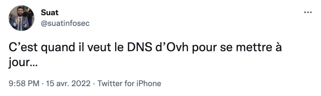 Délai propagation OVH lent