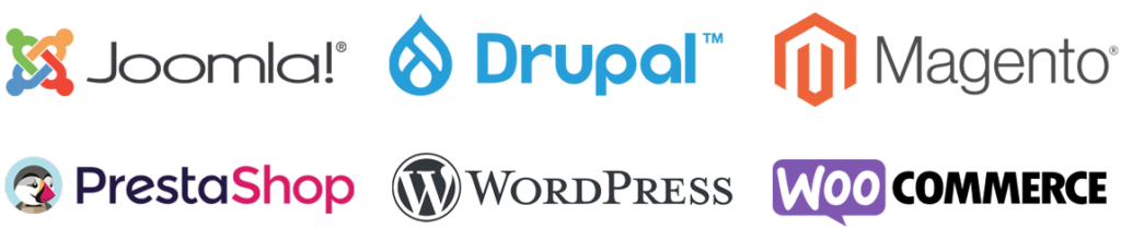 Migration de sites Joomla, Drupal, Magento et PrestaShop vers WordPress et WooCommerce.