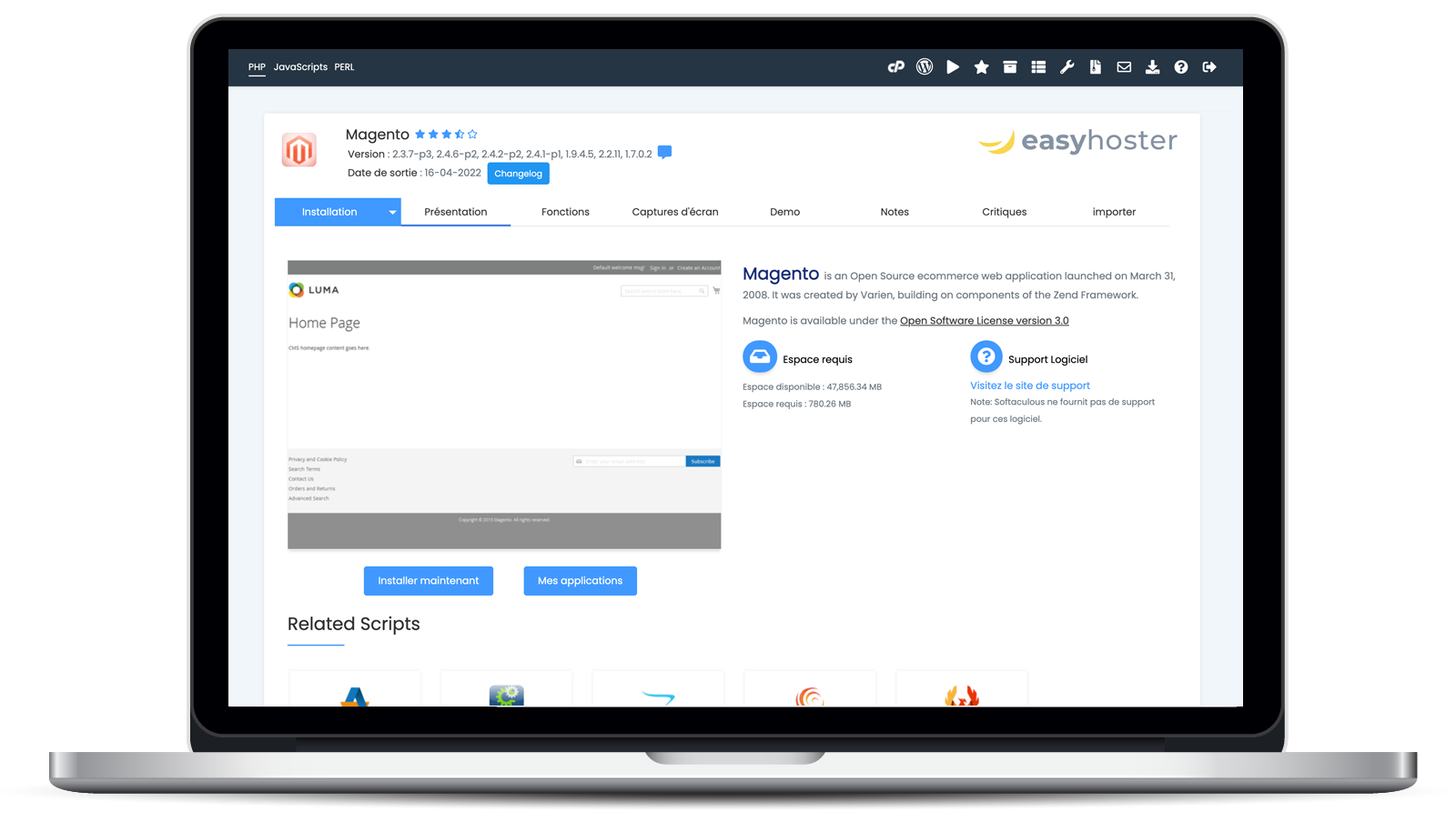 Installer Magento (Adobe Commerce) sur Hébergement cPanel