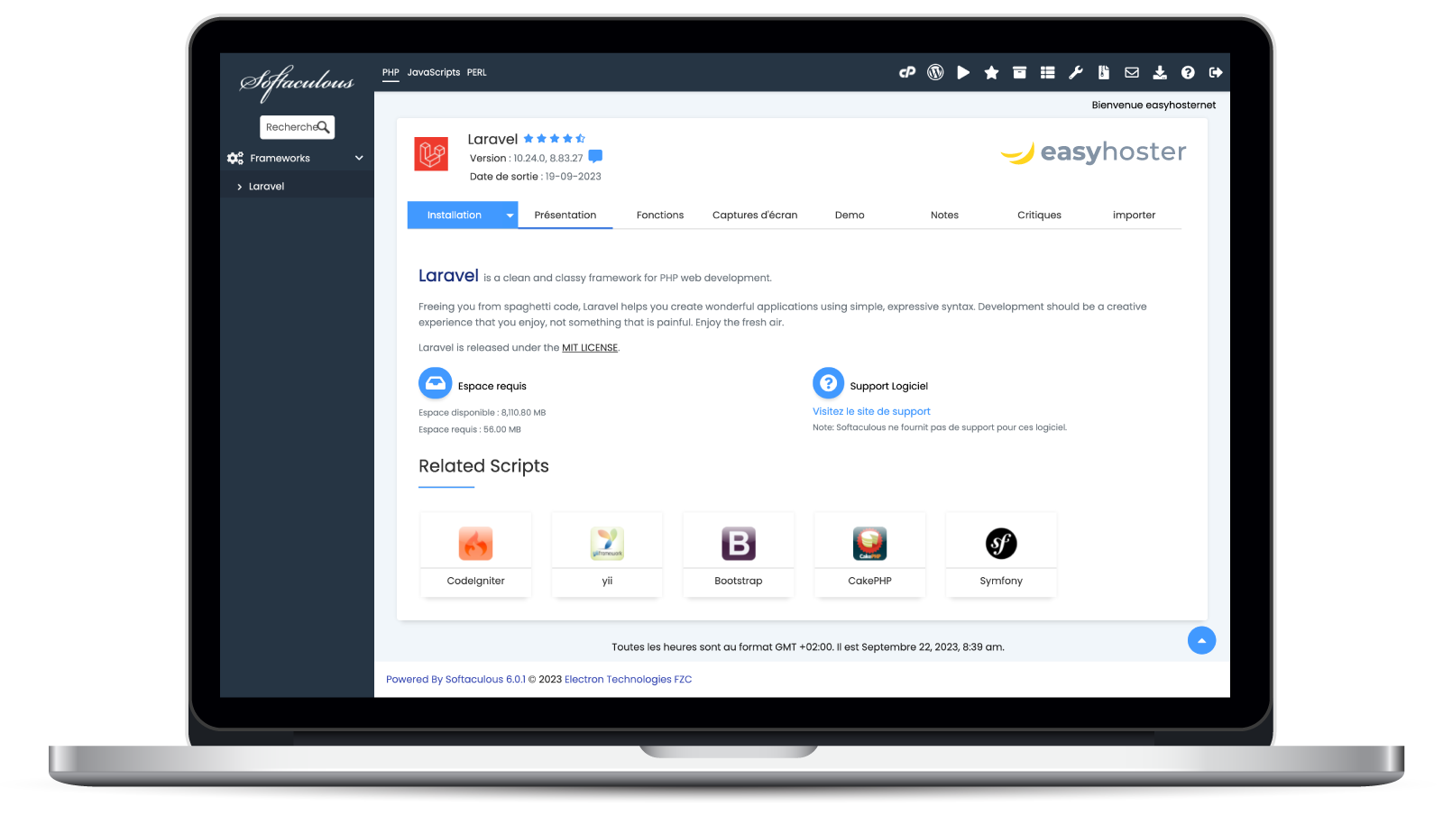 Hébergement Web pour Laravel