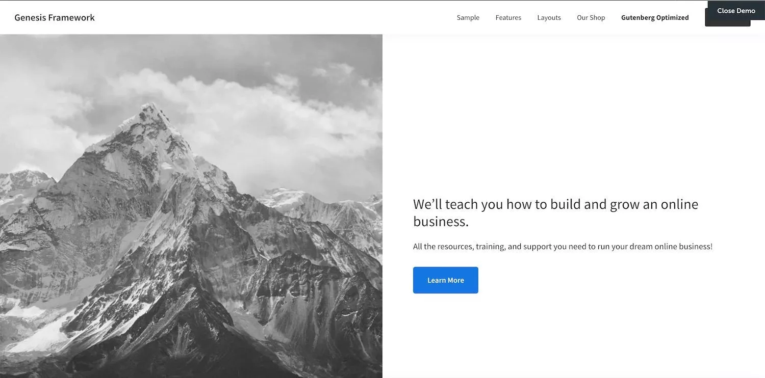 Genesis est un thème WordPress ressemblant à un framework permettant de maitriser à 100% son SEO