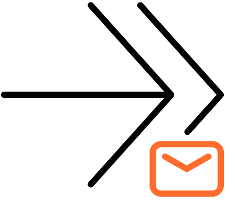 hebergeur-cpanel-redirecteurs-mail Icône d'un l'hébergement Web cPanel - Redirecteurs mail
