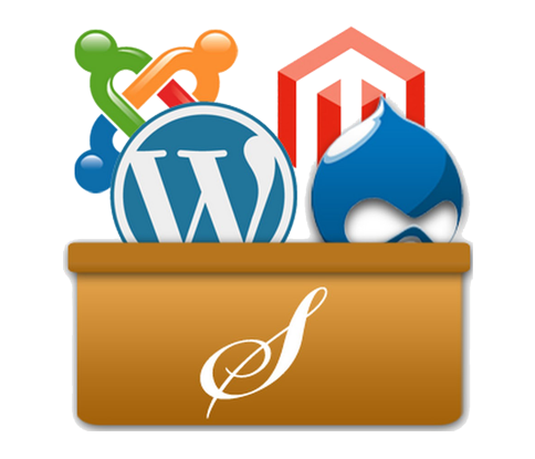 Icône d'un l'hébergement Web cPanel - Exclusivité EasyHoster -Softaculous