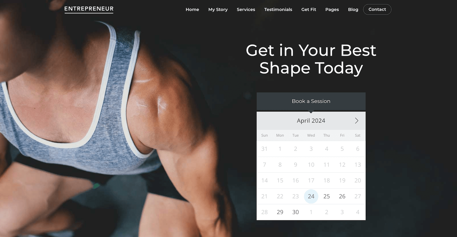 L'un des meilleurs thèmes WordPress pour site de coach est Entrepreneur