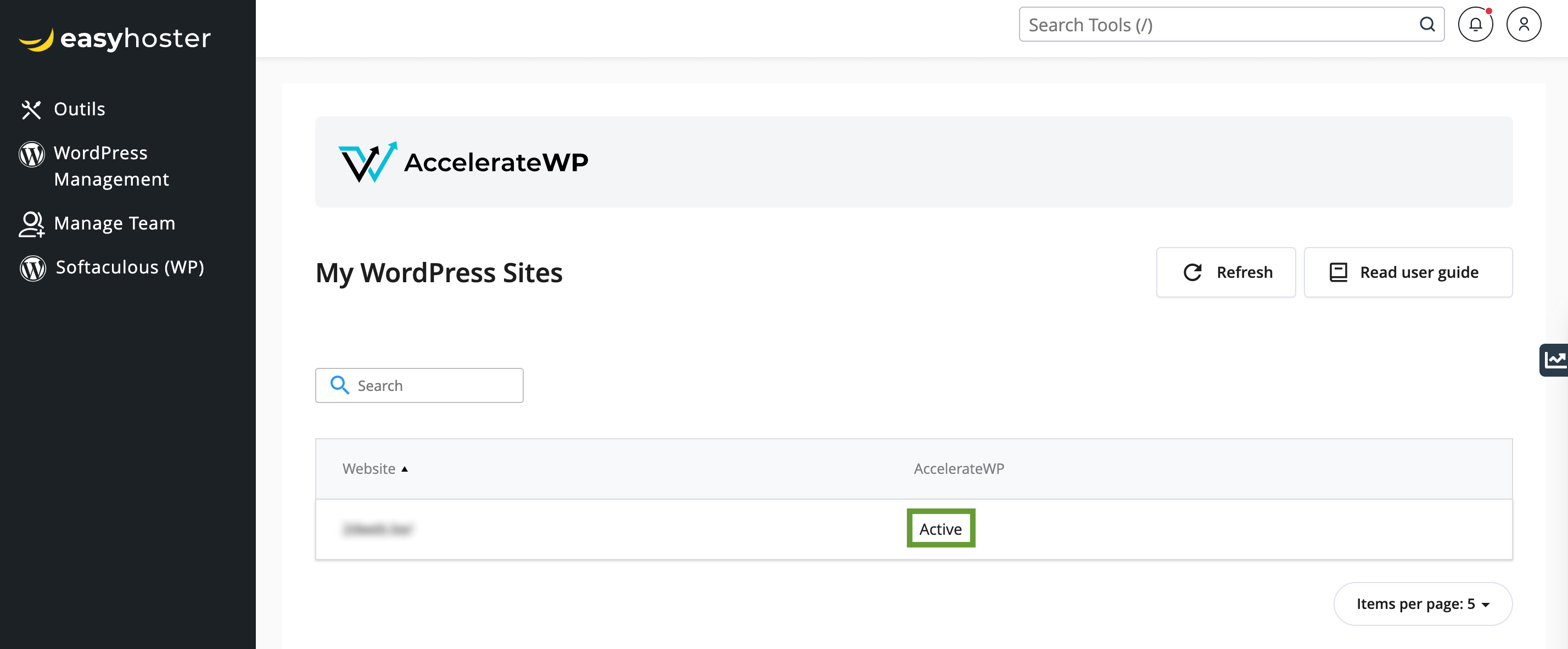 Activer AccelerateWP, un plugin de cache gratuit alternatif à WP Rocket