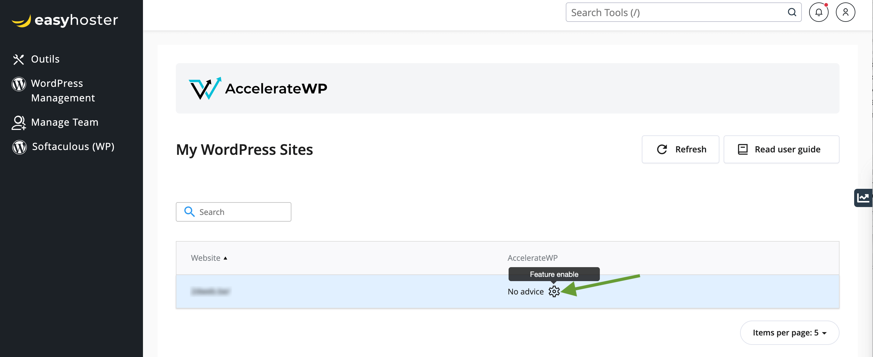 Activer AccelerateWP, un plugin de cache gratuit alternatif à WP Rocket