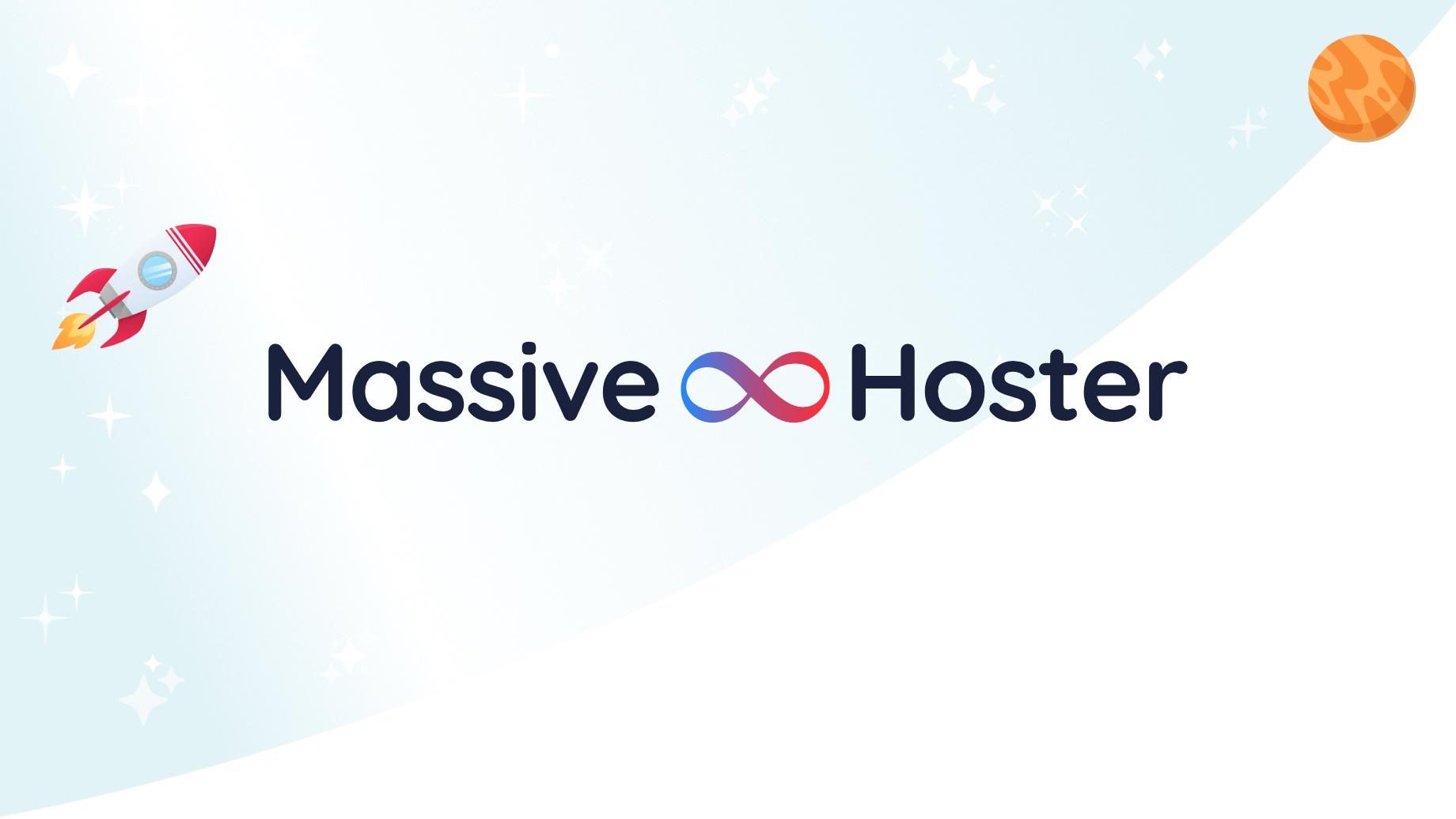 Hébergeur Web illimité MassiveHoster, le petit frère d'EasyHoster pour les petits budgets.